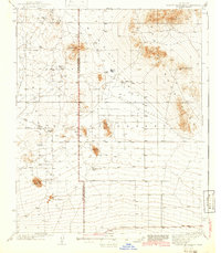 Shadow Mountains 1942 topographic map thumbnail