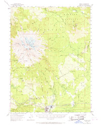 Shasta 1954 topographic map thumbnail