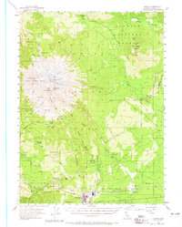 Shasta 1954 topographic map thumbnail