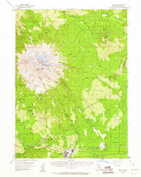 Shasta 1954 topographic map thumbnail