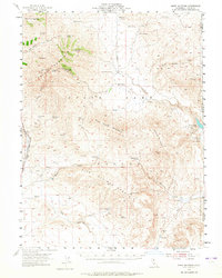 Shinn Mountain 1954 topographic map thumbnail