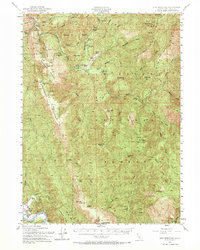 Ship Mountain 1952 topographic map preview