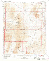 Shoshone 1951 topographic map thumbnail
