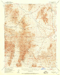Shoshone 1951 topographic map thumbnail