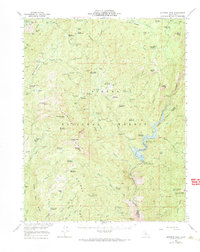 Shuteye Peak 1953 topographic map thumbnail