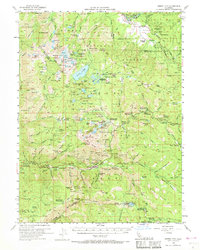 Sierra City 1955 topographic map thumbnail