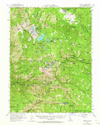 Sierra City 1955 topographic map thumbnail