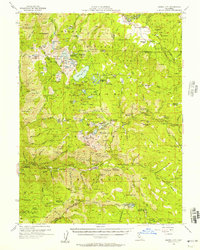 Sierra City 1955 topographic map thumbnail