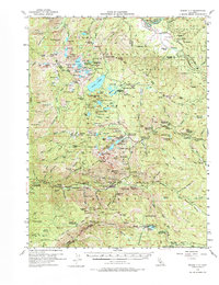Sierra City 1955 topographic map thumbnail