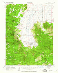 Sierraville 1955 topographic map thumbnail