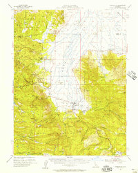 Sierraville 1955 topographic map thumbnail
