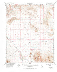 Silurian Hills 1956 topographic map thumbnail