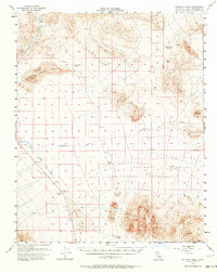 Silurian Hills 1956 topographic map thumbnail