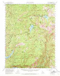 Silver Lake 1956 topographic map thumbnail