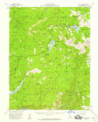 Silver Lake 1956 topographic map thumbnail