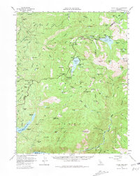 Silver Lake 1956 topographic map thumbnail