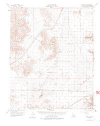 Soda Lake 1956 topographic map thumbnail