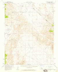 Soldier Pass 1958 topographic map thumbnail
