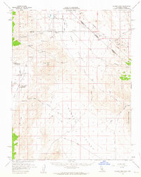Soldier Pass 1958 topographic map thumbnail
