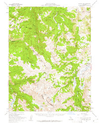Sonora Pass 1956 topographic map thumbnail