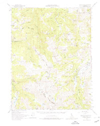 Sonora Pass 1956 topographic map thumbnail