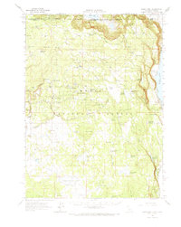 South Mountain 1962 topographic map thumbnail