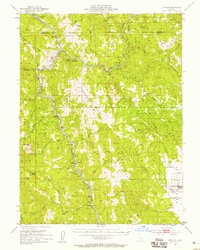 Spyrock 1952 topographic map thumbnail