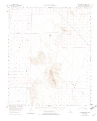 Stepladder Mts 1956 topographic map thumbnail