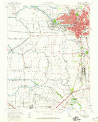 Stockton 1952 topographic map thumbnail