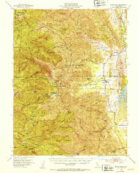 Stonyford 1951 topographic map thumbnail