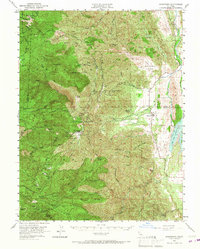 Stonyford 1951 topographic map thumbnail