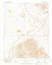 Stovepipe Wells 1952 topographic map thumbnail