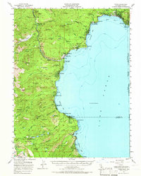 Tahoe topographic map thumbnail