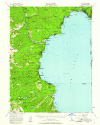 Tahoe 1955 topographic map thumbnail