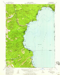 Tahoe 1955 topographic map thumbnail