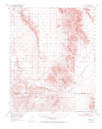 Tecopa 1950 topographic map thumbnail