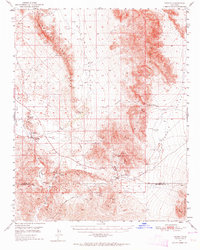 Tecopa 1950 topographic map preview
