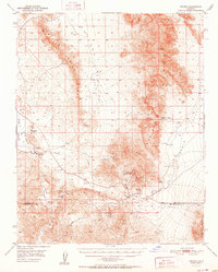 Tecopa 1951 topographic map thumbnail