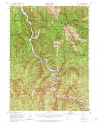 Tectah Creek topographic map thumbnail