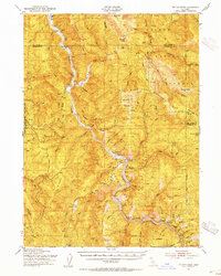 Tectah Creek 1952 topographic map thumbnail