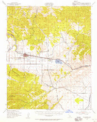 Tehachapi 1943 topographic map thumbnail