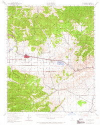 Tehachapi 1943 topographic map thumbnail