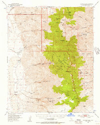 Telescope Peak 1952 topographic map thumbnail