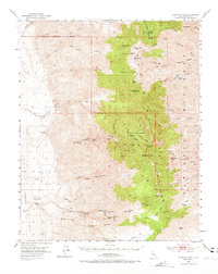 Telescope Peak 1952 topographic map thumbnail