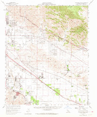 Thousand Palms 1958 topographic map thumbnail
