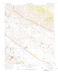 Thousand Palms 1958 topographic map thumbnail