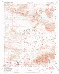 Tiefort Mountains 1948 topographic map thumbnail