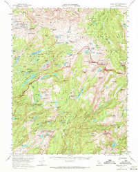 Tower Peak 1956 topographic map thumbnail