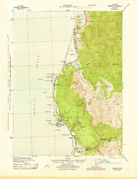 Trinidad 1945 topographic map thumbnail