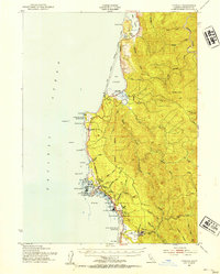 Trinidad 1952 topographic map thumbnail